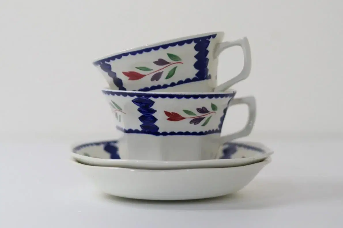 Adams Lancaster Tea cup Duo